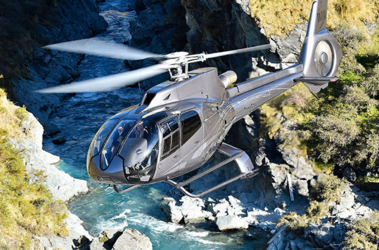 H-130 private helicopter transfer in New Zealand