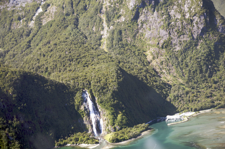 Bowen Falls, Milford Sound, New Zealand