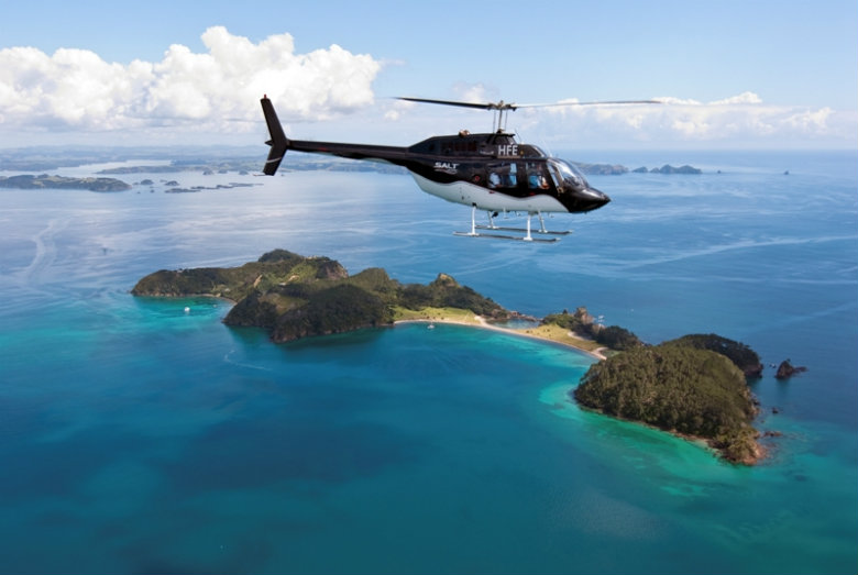 Roberton Island via helicopter - Salt Air, Bay of Islands