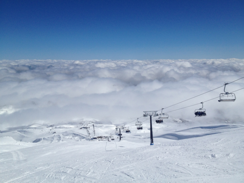 On a fine day skiing Ruapehu is a New Zealand experience not to be missed!