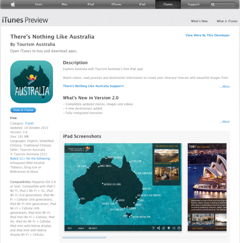 Australia Travel App