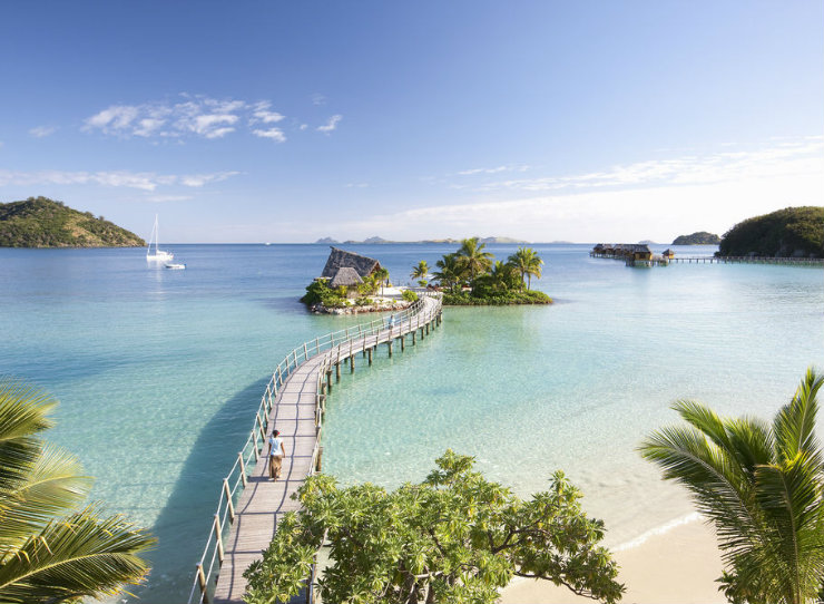 Likuliku Resort Fiji is a great option but at the upper end budget wise