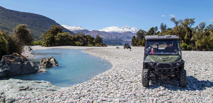 Delta Discovery - Glenorchy Eco Adventure vehicle