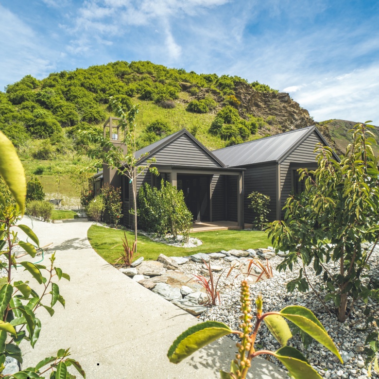Privacy and space complement each other at Gibbston Valley Lodge and Spa.